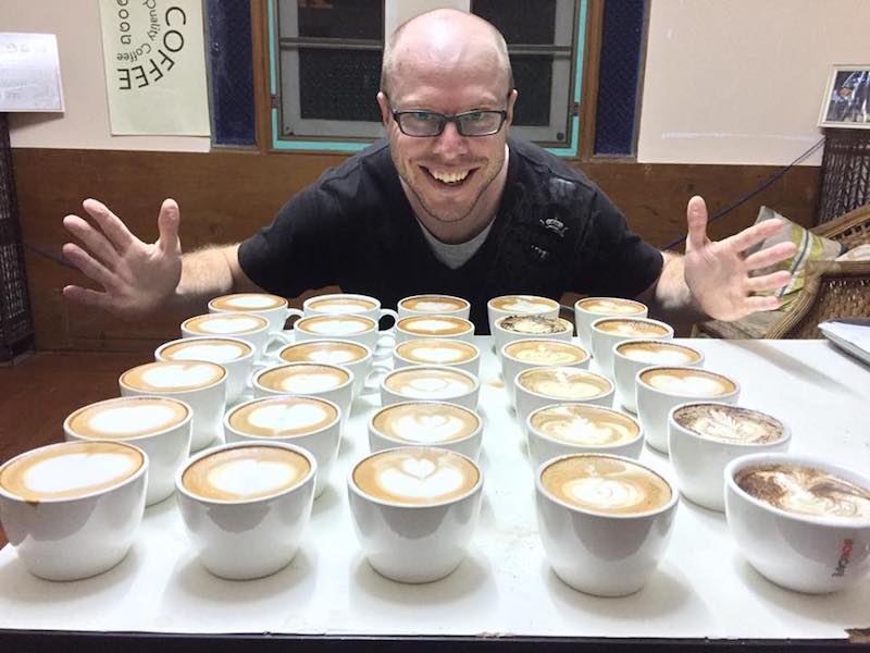 Tim many Lattes Chiang Mai