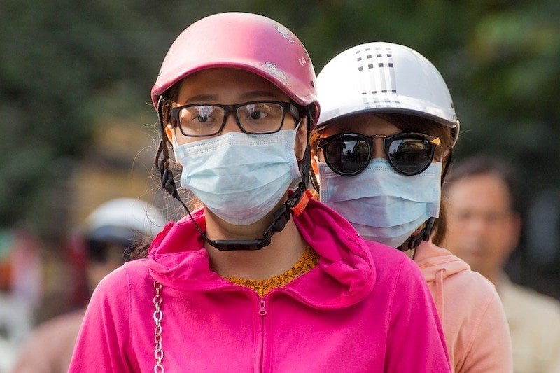 vietnamese pollution masks