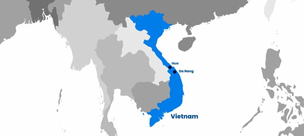 Iglu Vietnam Map