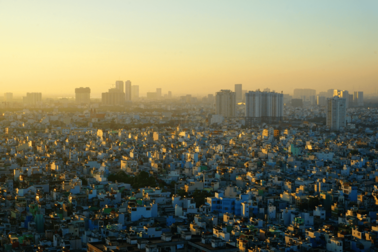 Air pollution sometimes causes thick smog over Ho Chi Minh City