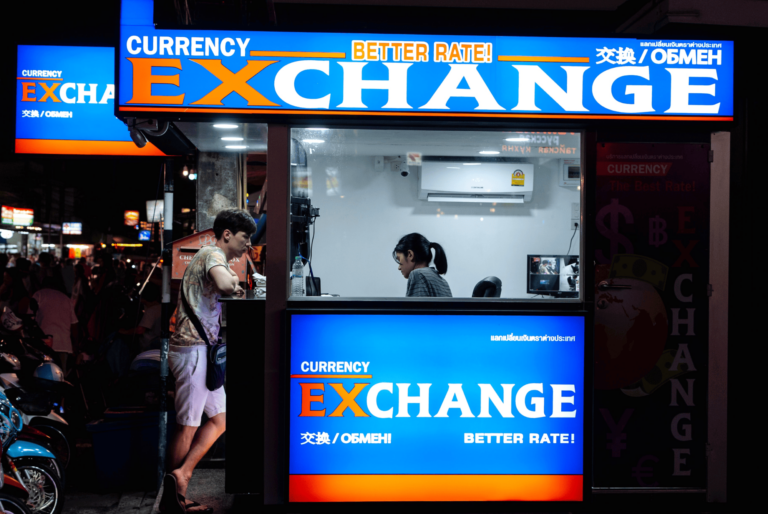 Some local currency exchange services can also make transfers for you