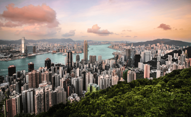 Victoria Peak in Hong Kong is an actual view you can have every day in this stunning country