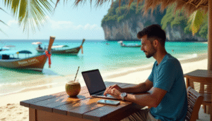 remote work in Thailand