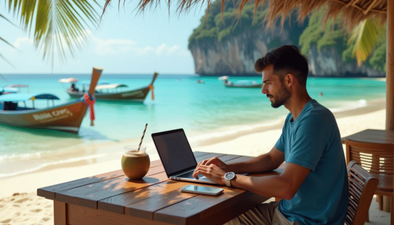 remote work in Thailand